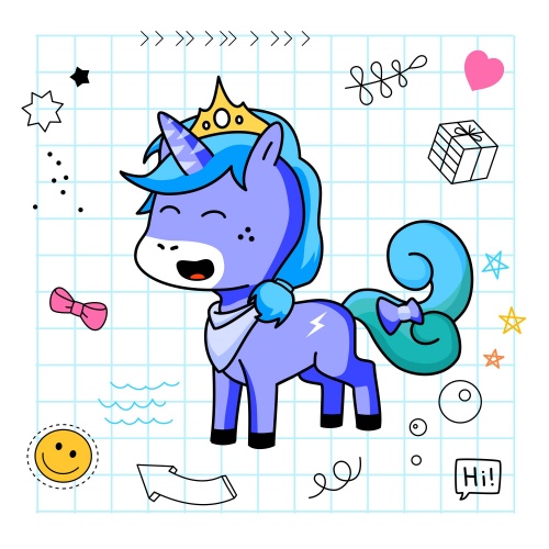 Best friend of Nikita  who designs amazing unicorns.