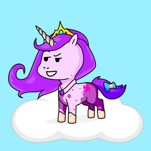 Best friend of caroline who designs amazing unicorns.