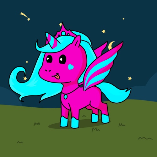 Best friend of sofia v who designs amazing unicorns.