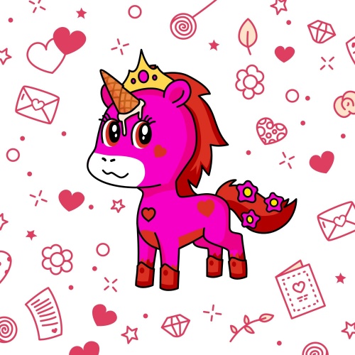 Best friend of Celeb who designs amazing unicorns.