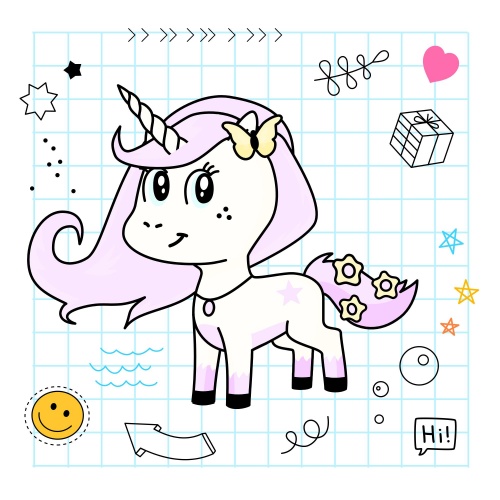 Best friend of Hannah who designs amazing unicorns.