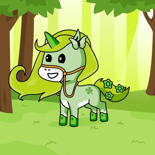 Best friend of hidy who designs amazing unicorns.