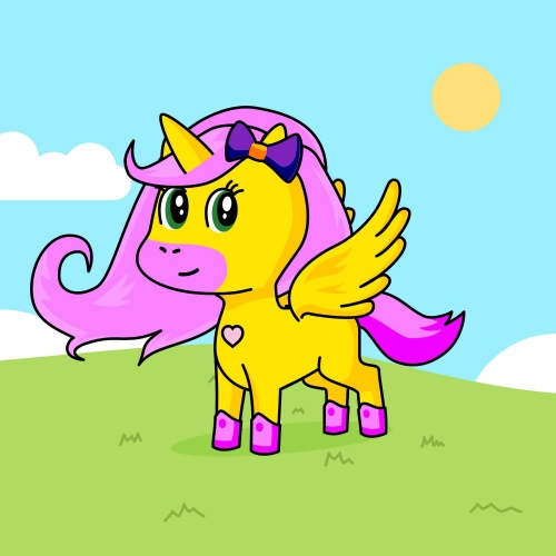 Best friend of Creator who designs amazing unicorns.