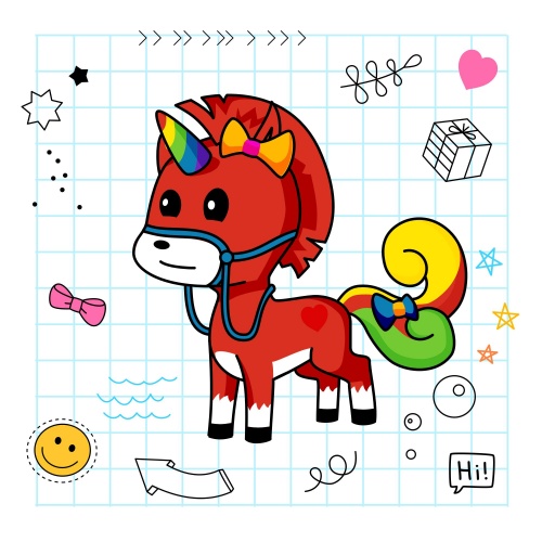 Best friend of Augusta  who designs amazing unicorns.