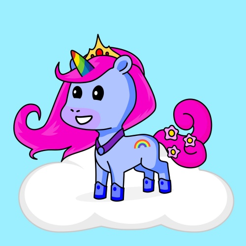 Best friend of Ruhina who designs amazing unicorns.