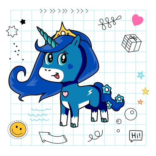 Best friend of megan who designs amazing unicorns.