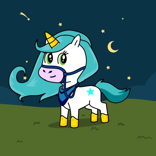Best friend of Sophia The Neon Pegasus who designs amazing unicorns.