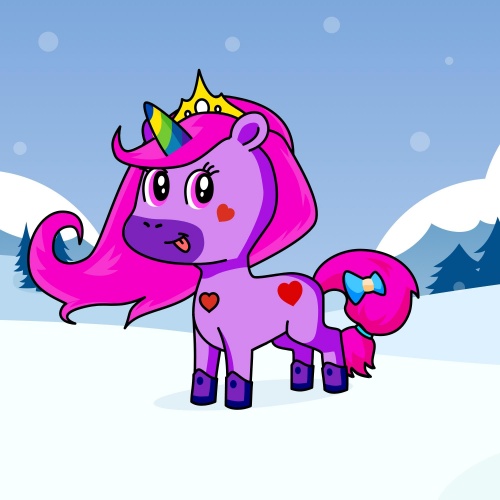 Best friend of rosemary who designs amazing unicorns.