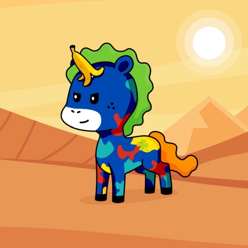 Best friend of Here or Don't Know? who designs amazing unicorns.