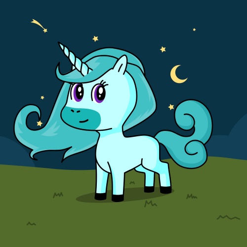 Best friend of Jenna  who designs amazing unicorns.