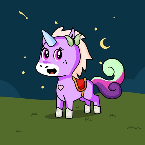 Best friend of MIA who designs amazing unicorns.