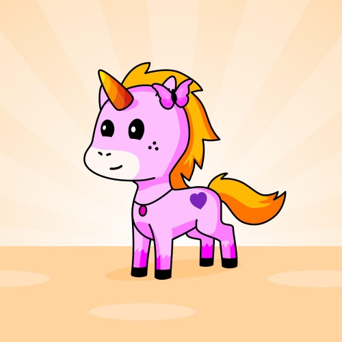 Best friend of butterfly who designs amazing unicorns.