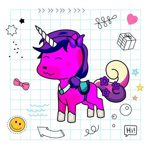 Best friend of Noli who designs amazing unicorns.