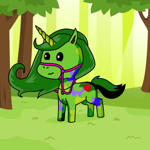 Best friend of Pine who designs amazing unicorns.