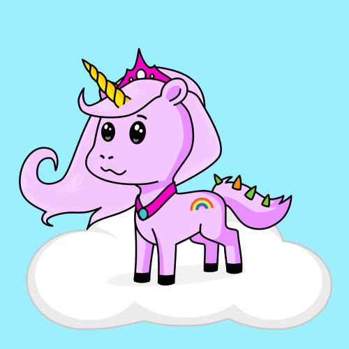Best friend of pink who designs amazing unicorns.