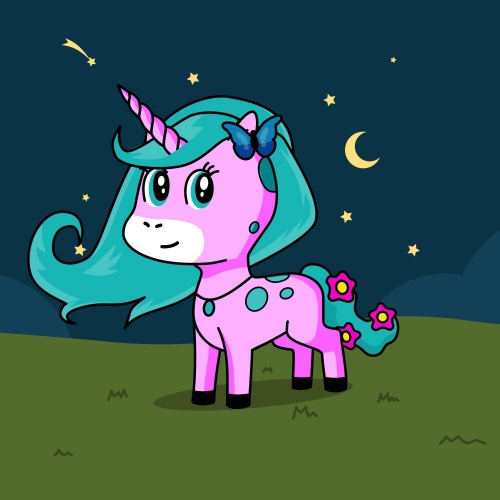 Best friend of Angel who designs amazing unicorns.