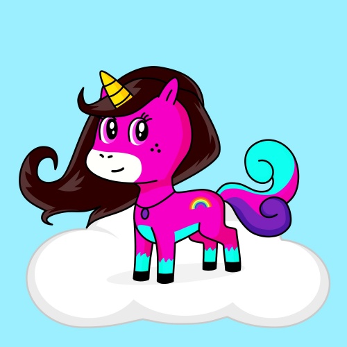 Best friend of Emily who designs amazing unicorns.