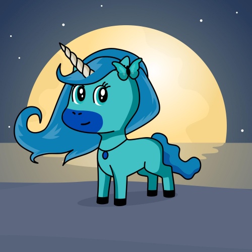 Best friend of Angel who designs amazing unicorns.