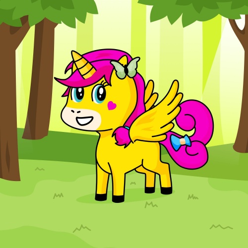 Best friend of My Little Pony who designs amazing unicorns.
