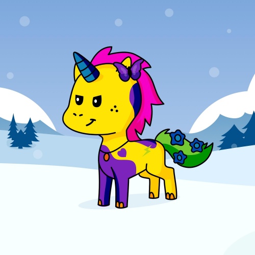 Best friend of jia who designs amazing unicorns.