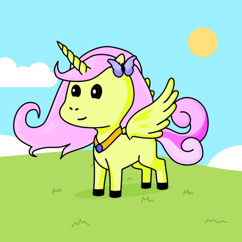 Best friend of JuJu who designs amazing unicorns.