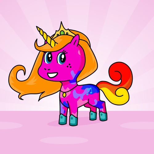 Best friend of Mojola who designs amazing unicorns.