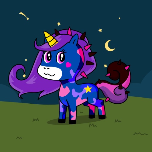Best friend of Mystic who designs amazing unicorns.