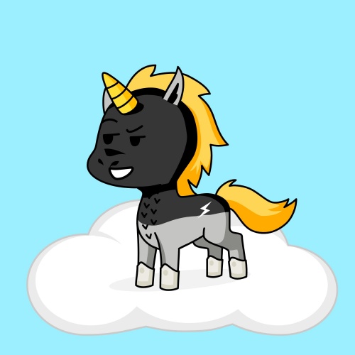 Best friend of penguin who designs amazing unicorns.