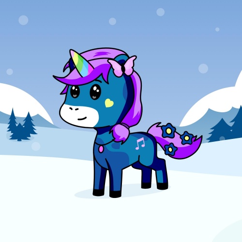 Best friend of Winter who designs amazing unicorns.