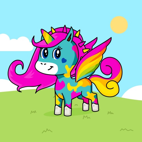 Best friend of Addy who designs amazing unicorns.