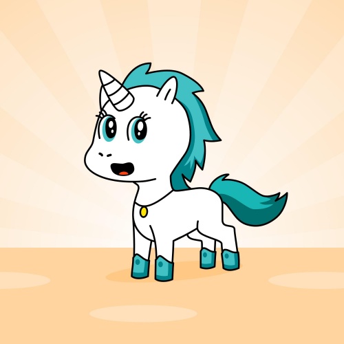 Best friend of Smiling Critters who designs amazing unicorns.