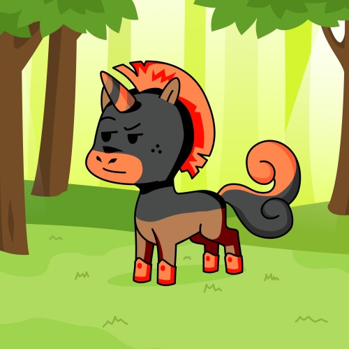 Best friend of FireStar & Xtreme who designs amazing unicorns.