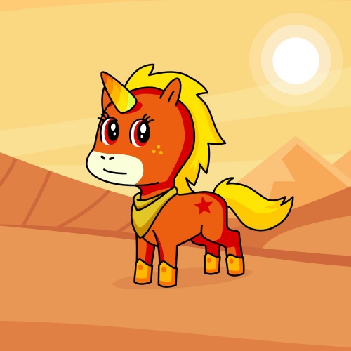 Best friend of Gemma who designs amazing unicorns.