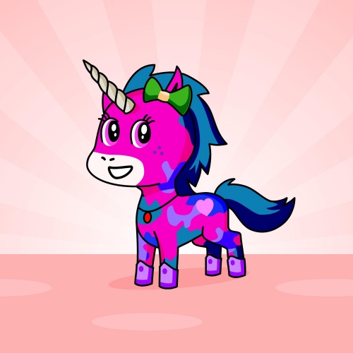 Best friend of Lillian who designs amazing unicorns.