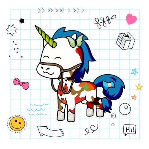 Best friend of Hazel who designs amazing unicorns.