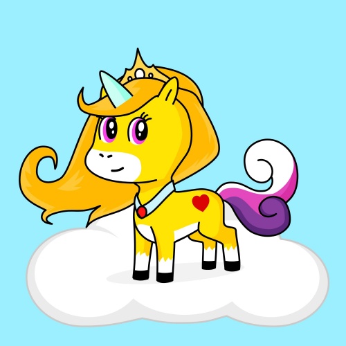 Best friend of Ina who designs amazing unicorns.