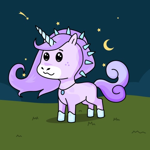 Best friend of Aria who designs amazing unicorns.