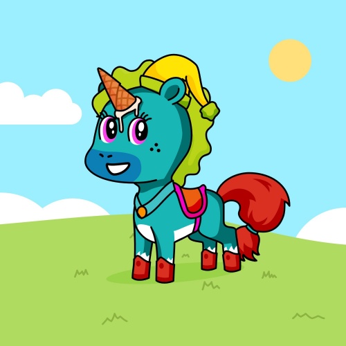 Best friend of Theo who designs amazing unicorns.