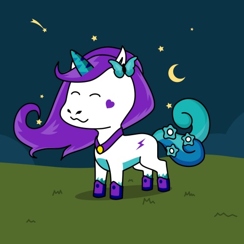 Best friend of Dinka who designs amazing unicorns.