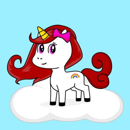 Best friend of Pretty who designs amazing unicorns.