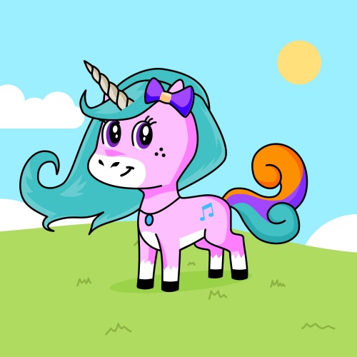 Best friend of Rikki who designs amazing unicorns.