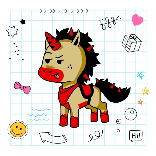 Best friend of michael who designs amazing unicorns.