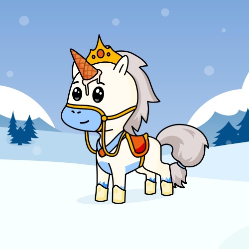 Ice queen Leena of the kingdom of Oslwald 