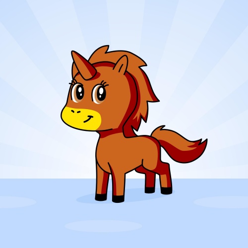 Best friend of addison who designs amazing unicorns.