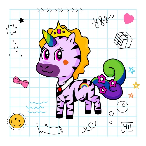 Best friend of Madi who designs amazing unicorns.