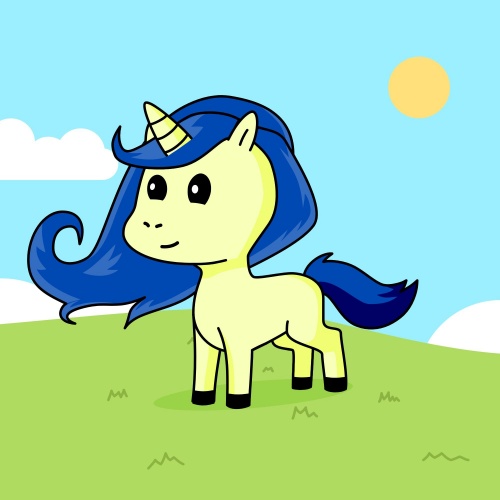 Best friend of goldnare draco lunar and rainbow who designs amazing unicorns.