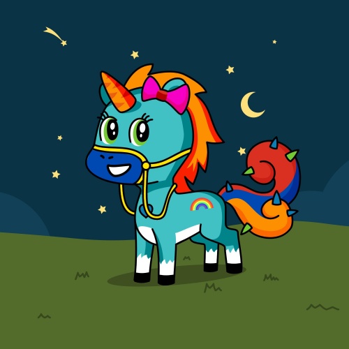Best friend of nia who designs amazing unicorns.