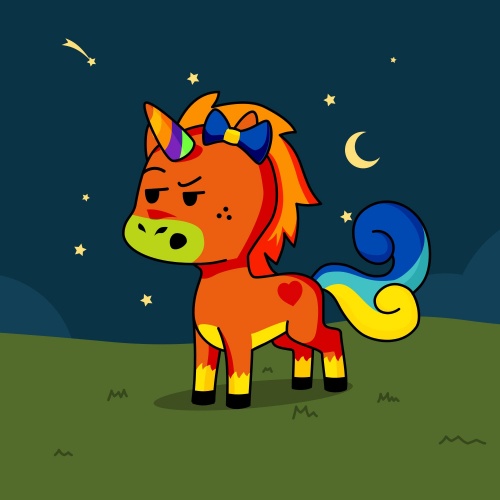 Best friend of Nooice who designs amazing unicorns.