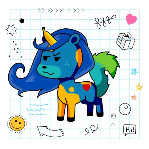 Best friend of qwertyuioasdfghjklzxcvbnm, who designs amazing unicorns.