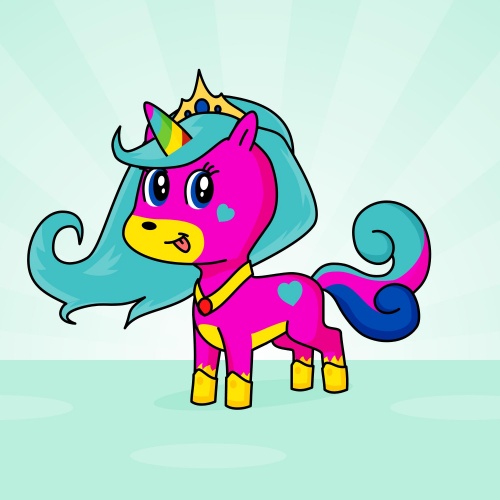 Best friend of fabiola  who designs amazing unicorns.